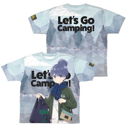 【予約商品】4034-2565 描き下ろし 志摩リン 両面フルグラフィックTシャツ ゼブラでお買い物Ver.-XL