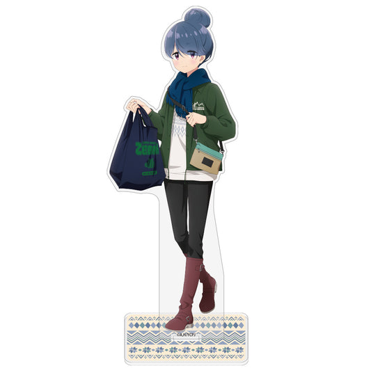 【予約商品】4034-2579 描き下ろし 志摩リン アクリルスタンド(大) ゼブラでお買い物Ver.