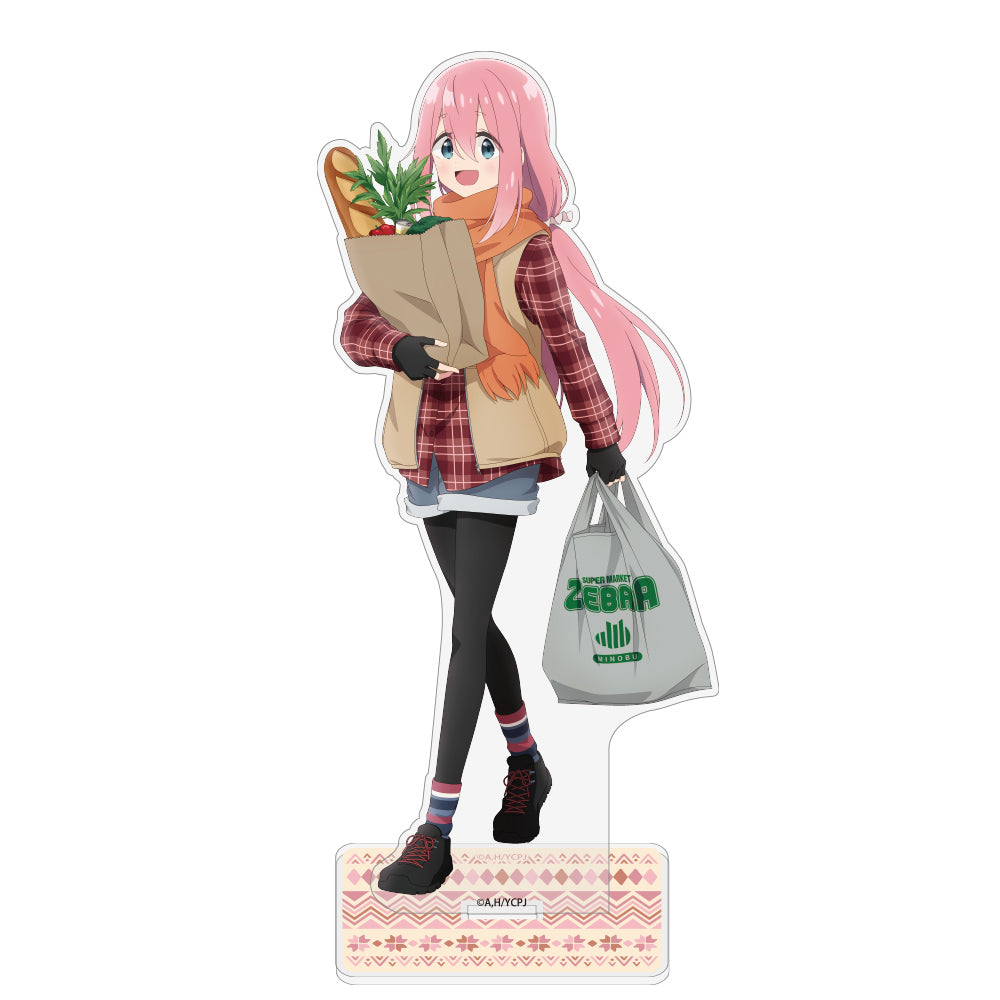 【予約商品】4034-2580 描き下ろし 各務原なでしこ アクリルスタンド(大) ゼブラでお買い物Ver.
