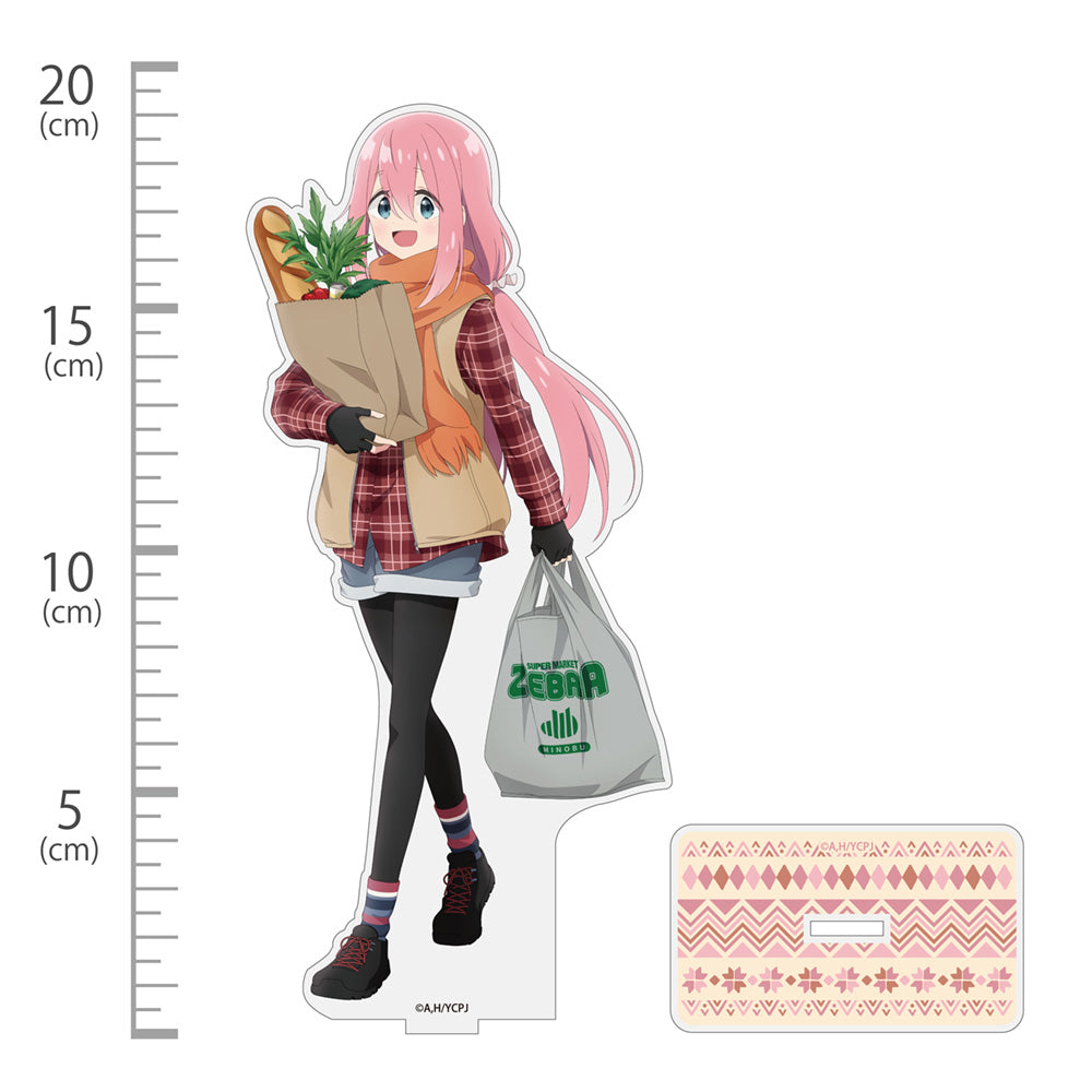 【予約商品】4034-2580 描き下ろし 各務原なでしこ アクリルスタンド(大) ゼブラでお買い物Ver.