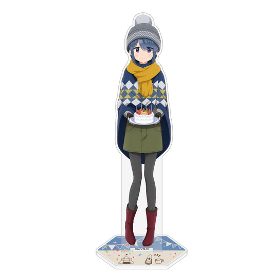 【予約商品】4034-2581 描き下ろし 志摩リン アクリルスタンド(大) バースデーキャンプVer.