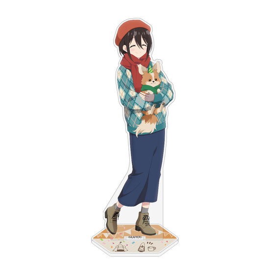 【予約商品】4034-2585 描き下ろし 斉藤恵那 アクリルスタンド(大) バースデーキャンプVer.
