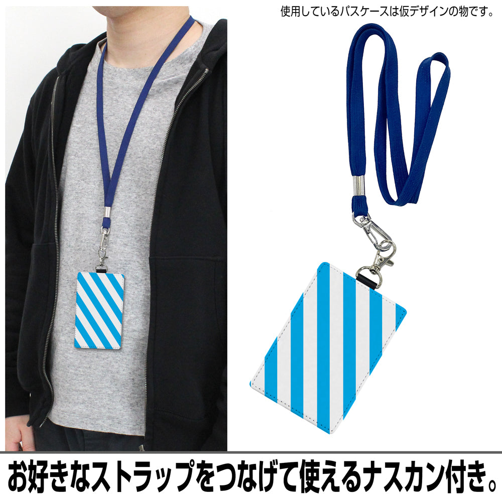【予約商品】6564-2757 描き下ろし 沖田総悟パスケース(ナスカン付き) 旅装Ver.