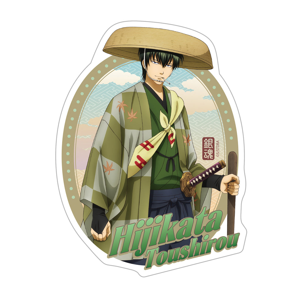 【予約商品】6564-2763 描き下ろし 土方十四郎屋外対応ステッカー 旅装Ver.