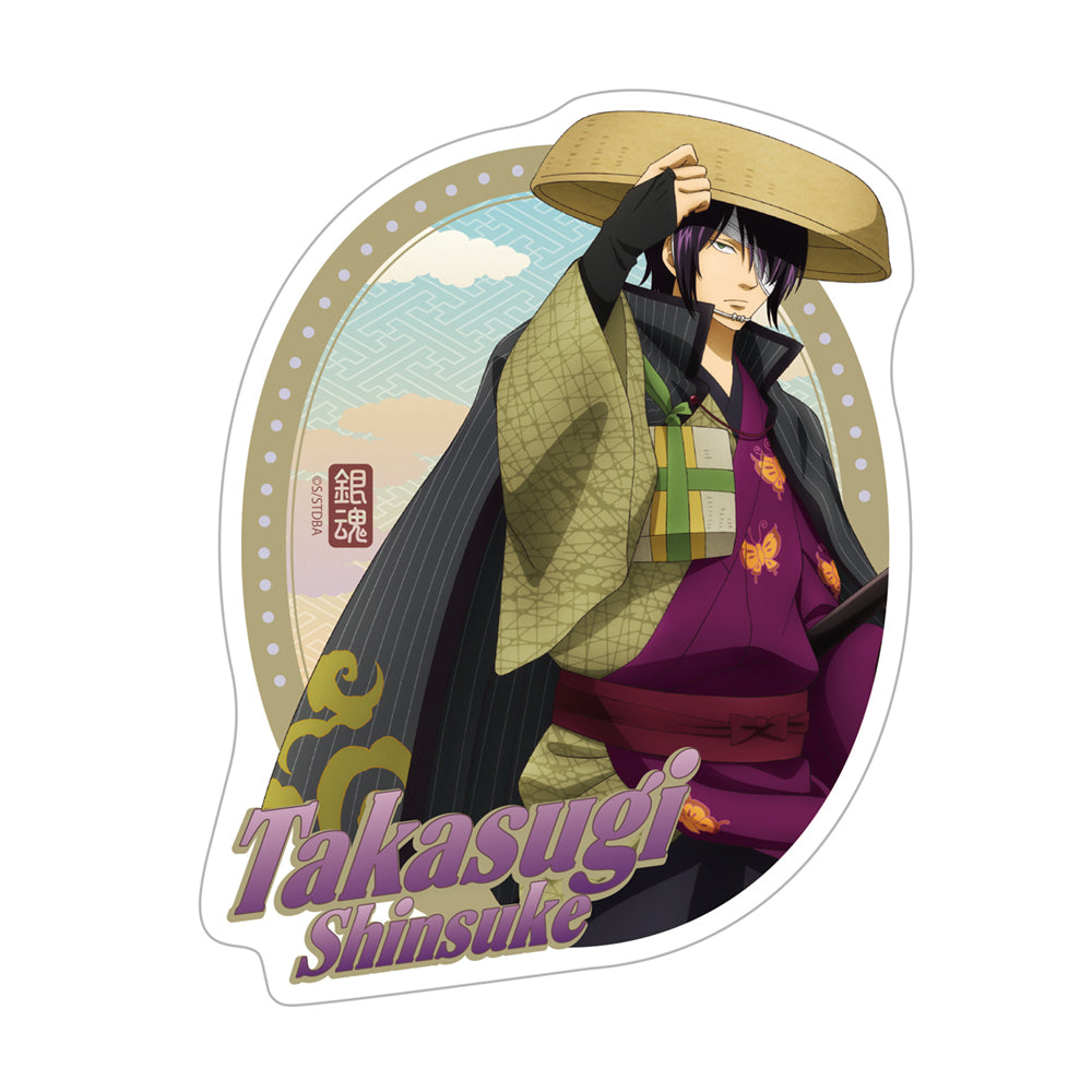 【予約商品】6564-2765 描き下ろし 高杉晋助屋外対応ステッカー 旅装Ver.