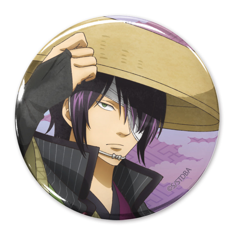【予約商品】6564-2773 描き下ろし 高杉晋助65mm缶バッジ 旅装Ver.