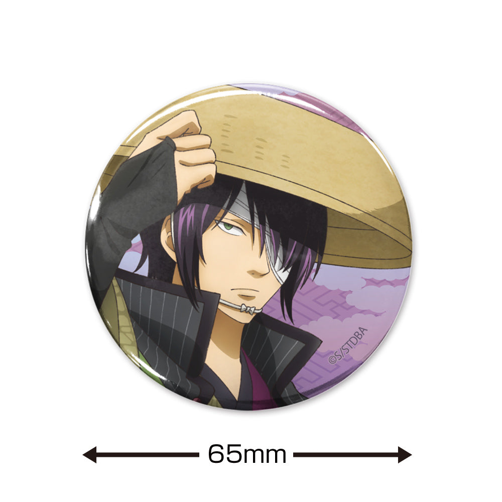【予約商品】6564-2773 描き下ろし 高杉晋助65mm缶バッジ 旅装Ver.