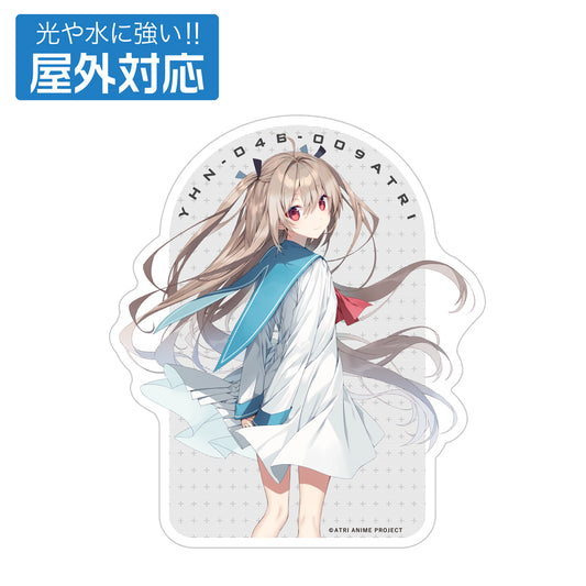 【予約商品】3554-2792 アトリ 屋外対応ステッカー
