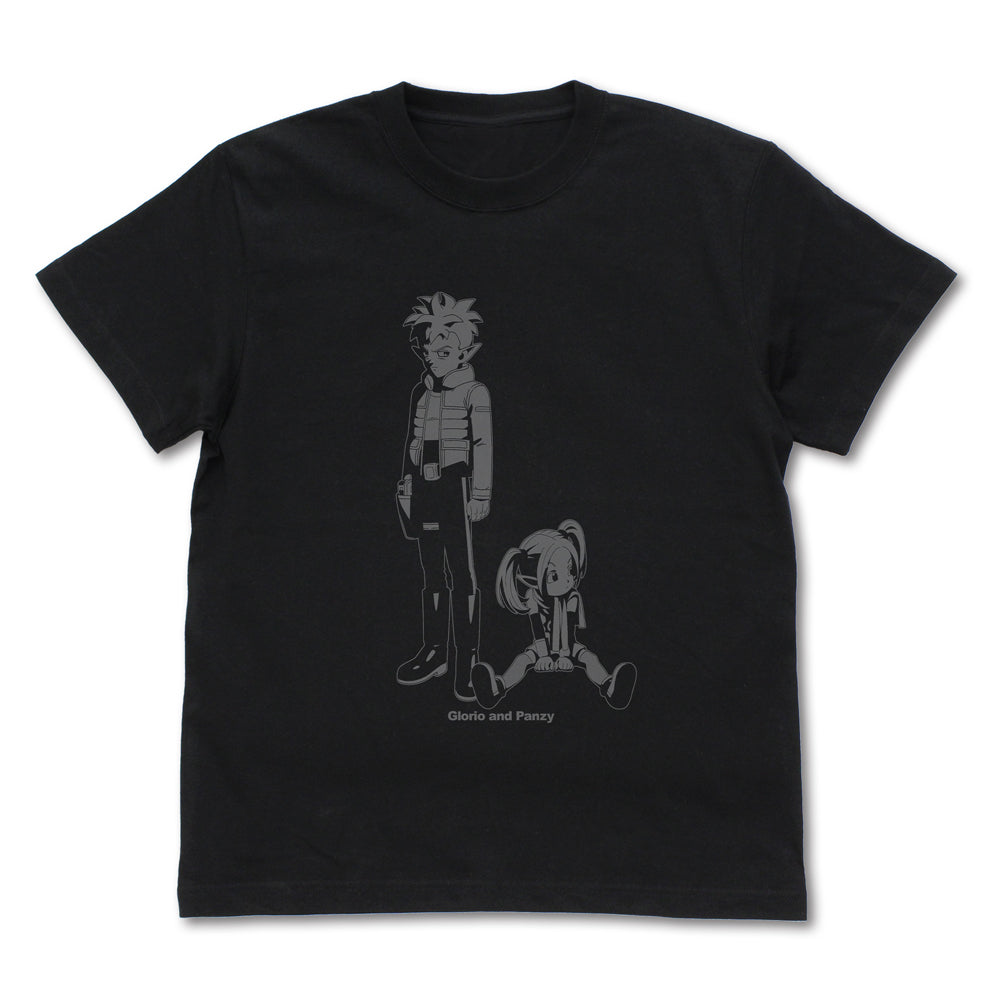 【予約商品】1234-2967 グロリオ&パンジ Tシャツ/BLACK-L