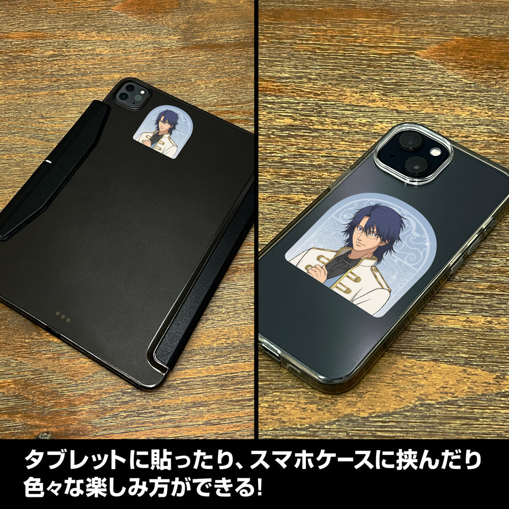 【予約商品】3724-2996 描き下ろし 忍足侑士 ミニステッカーセット