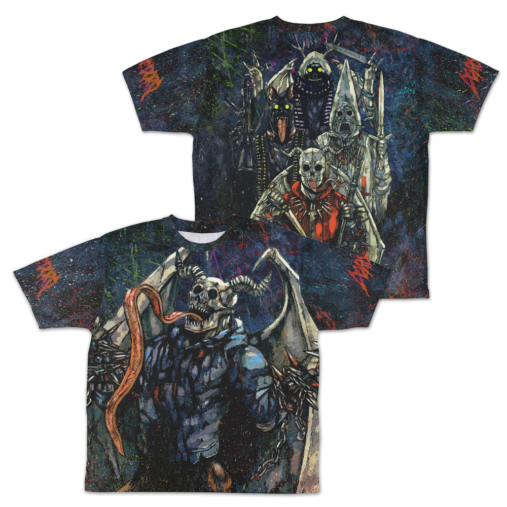 【予約商品】4295-0064 悪魔たちの両面フルグラフィックTシャツ/M