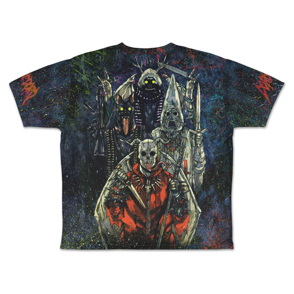 【予約商品】4295-0064 悪魔たちの両面フルグラフィックTシャツ/M