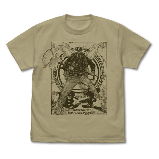 【予約商品】4295-0067 カイマン Tシャツ ギョーザ魔王 Ver./SAND KHAKI-XL