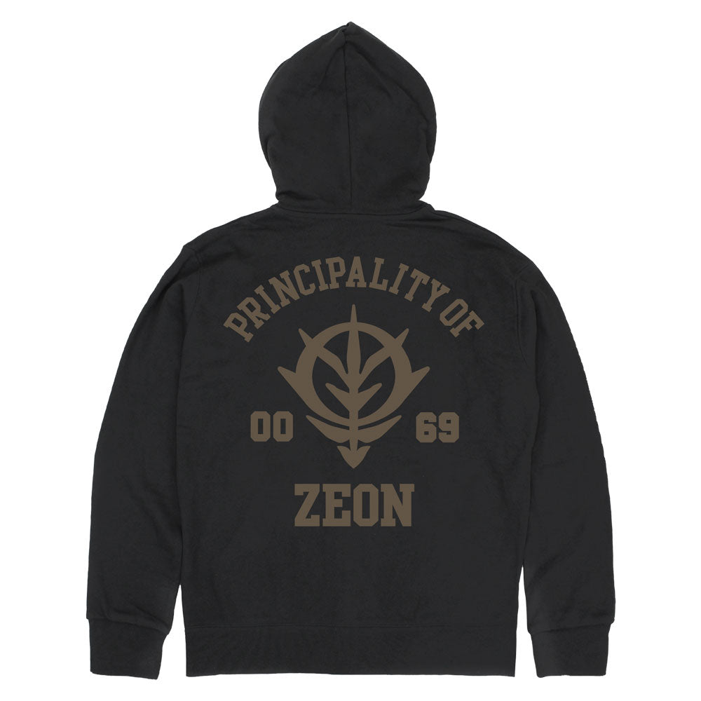 【予約商品】0205-0091 ジオン公国軍 ジップパーカー Ver2.0/BLACK-M