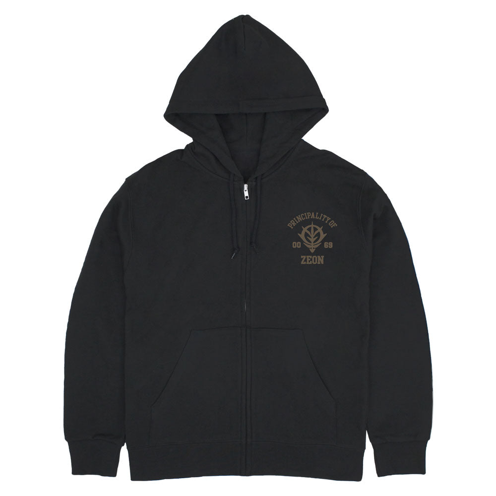 【予約商品】0205-0091 ジオン公国軍 ジップパーカー Ver2.0/BLACK-M