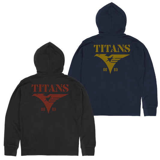 【予約商品】0205-0095 ティターンズU.C.0083 ジップパーカー/NAVY-XL