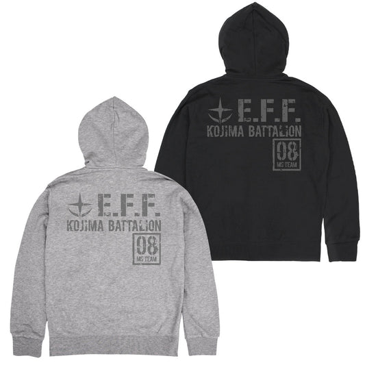 【予約商品】0205-0100 第08MS小隊 ジップパーカー/BLACK-XXL