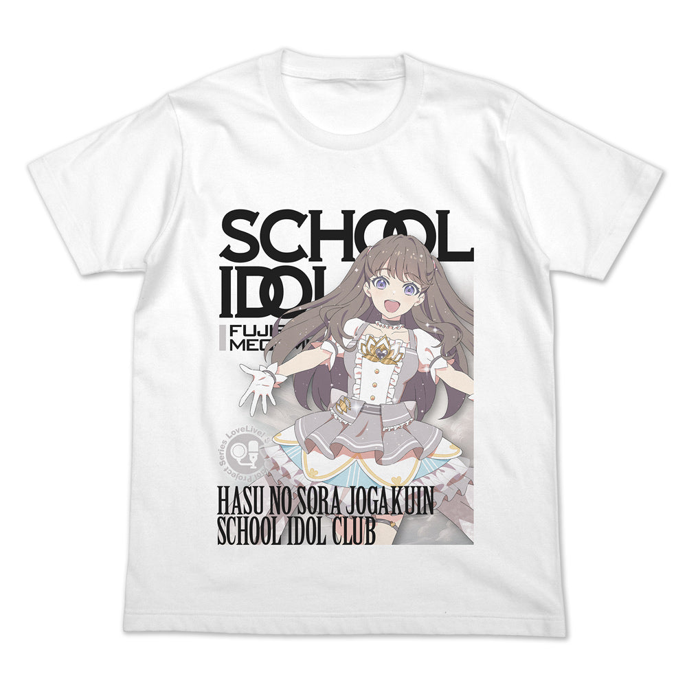 【予約商品】0365-0211 藤島 慈 フルカラーTシャツ オフィシャルカードゲームVer./WHITE-XL