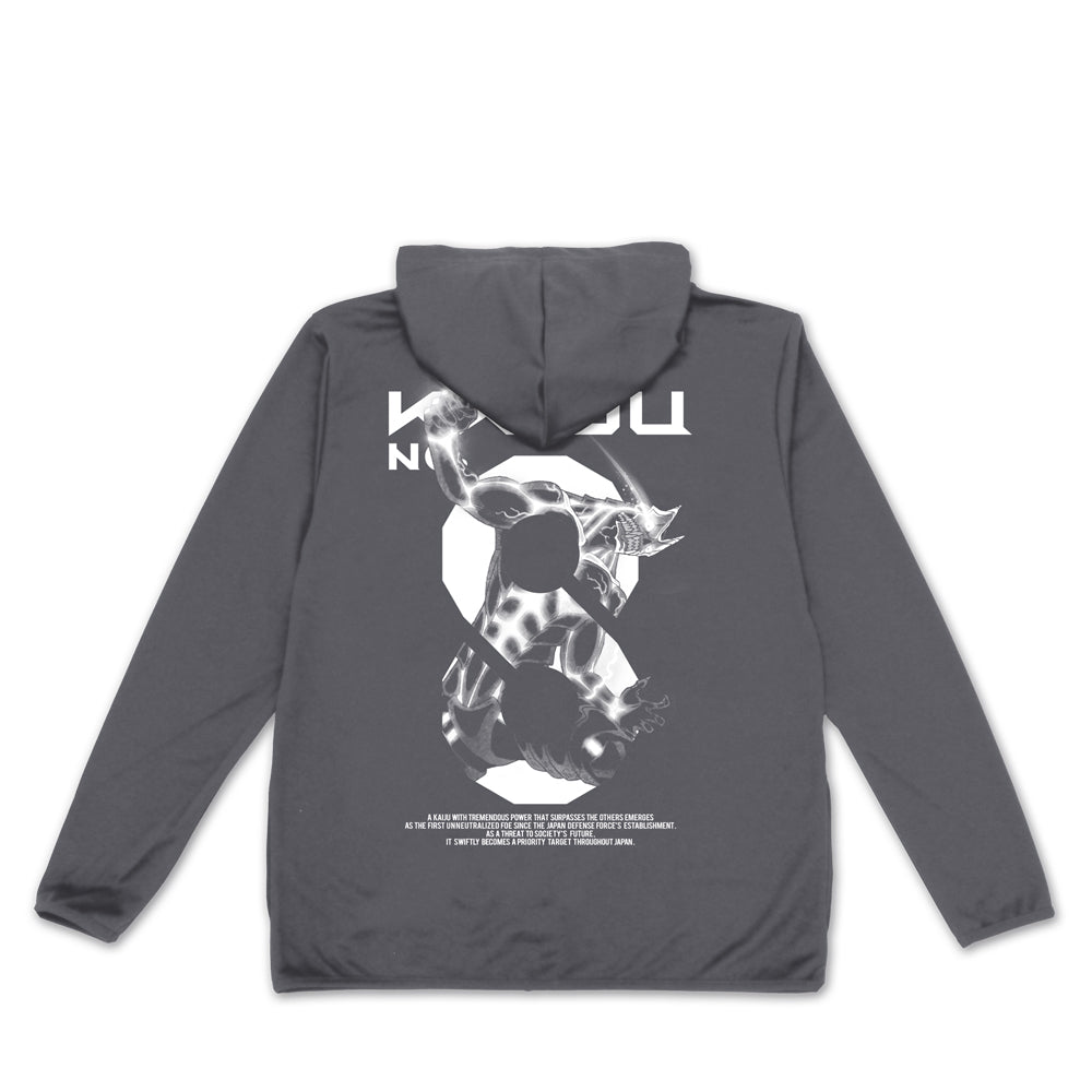 【予約商品】3535-0213 怪獣8号 薄手ドライパーカー/GRAY-XXL