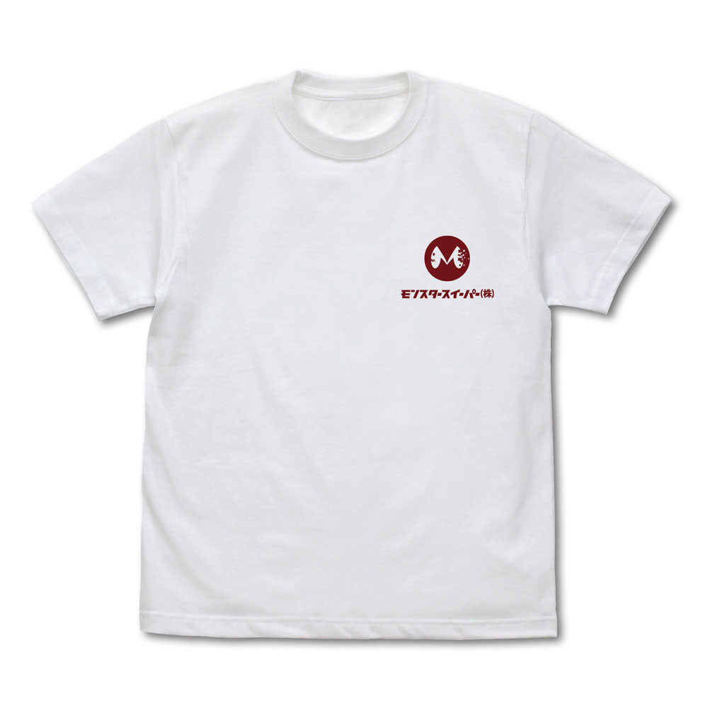 【予約商品】3535-0214 モンスタースイーパー Tシャツ/WHITE-S