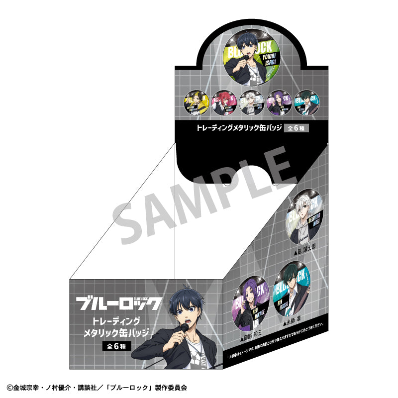 【予約商品】ブルーロック トレーディングメタリック缶バッジ_ロックバンド