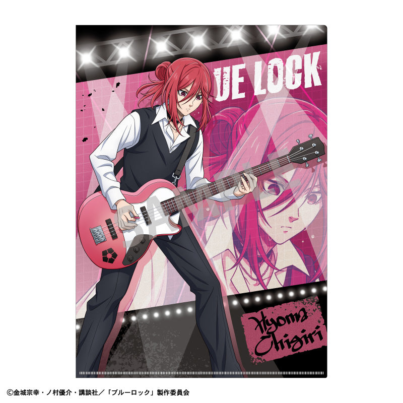【予約商品】ブルーロック A4シングルクリアファイル_千切 豹馬/ロックバンド