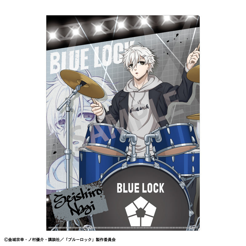 【予約商品】ブルーロック A4シングルクリアファイル_凪 誠士郎/ロックバンド
