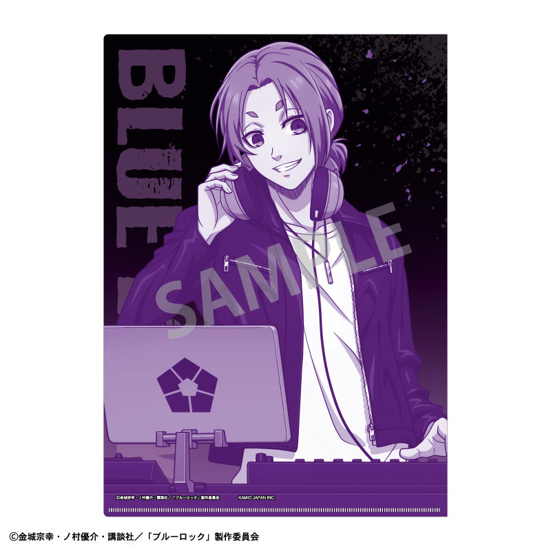 【予約商品】ブルーロック A4シングルクリアファイル_御影 玲王/ロックバンド