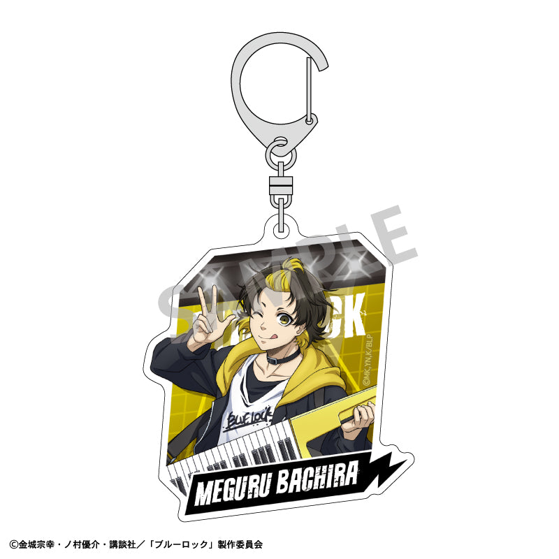 【予約商品】ブルーロック トレーディングアクリルキーホルダー_ロックバンド