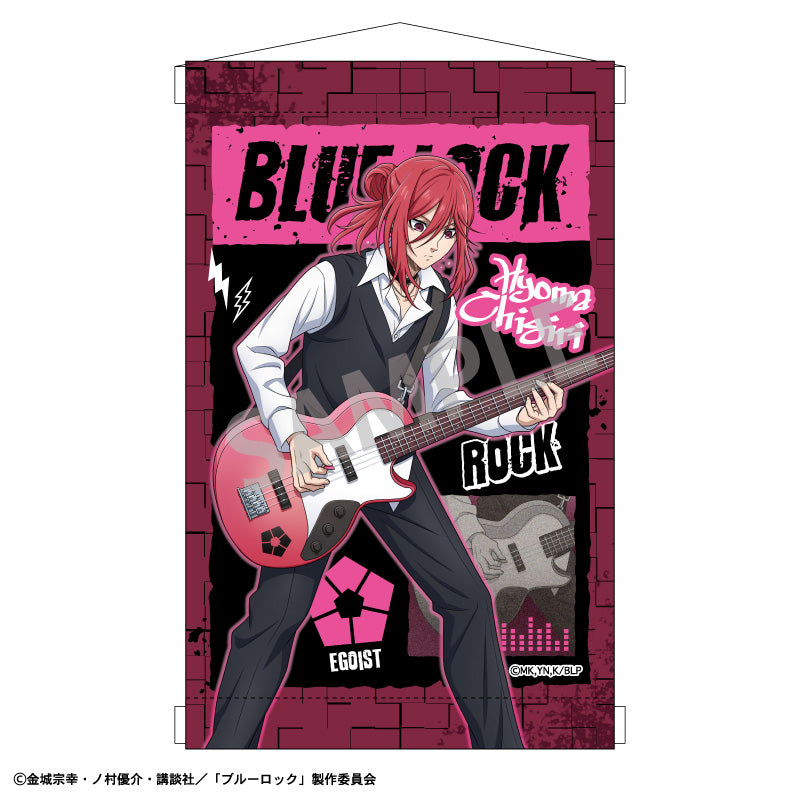 【予約商品】ブルーロック A4タペストリー_千切 豹馬/ロックバンド