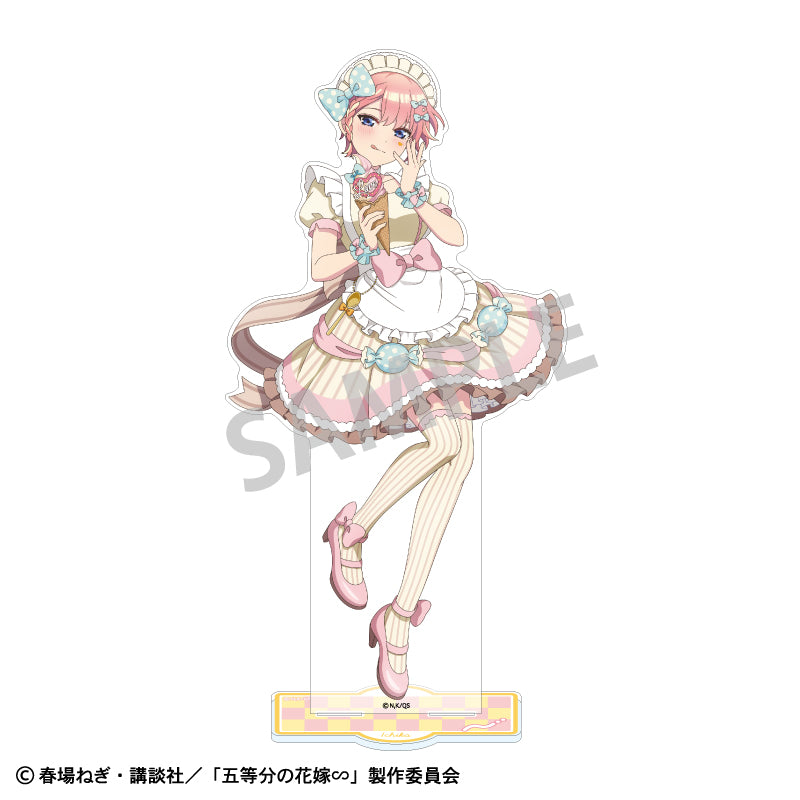 【予約商品】五等分の花嫁∽ ビッグアクリルスタンド_中野一花/アイス屋さん