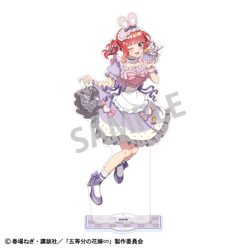 【予約商品】五等分の花嫁∽ ビッグアクリルスタンド_中野二乃/アイス屋さん