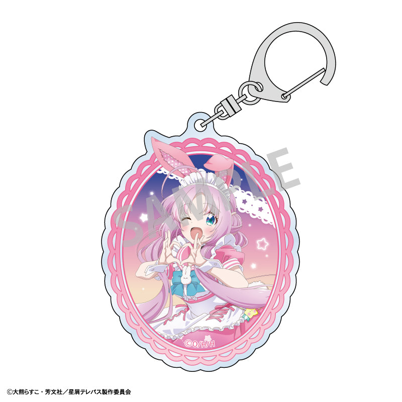 【予約商品】星屑テレパス トレーディングアクリルキーホルダー_うさぎメイド