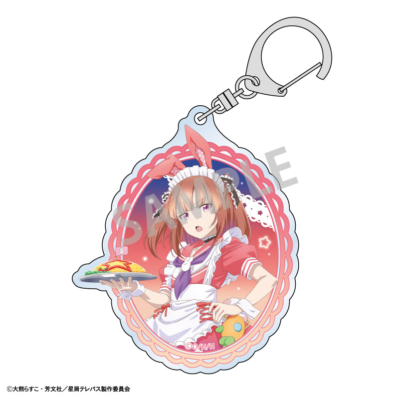 【予約商品】星屑テレパス トレーディングアクリルキーホルダー_うさぎメイド