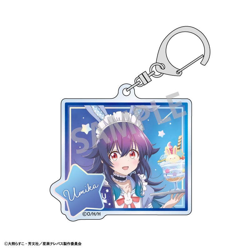 【予約商品】星屑テレパス トレーディングアクリルキーホルダー_うさぎメイド
