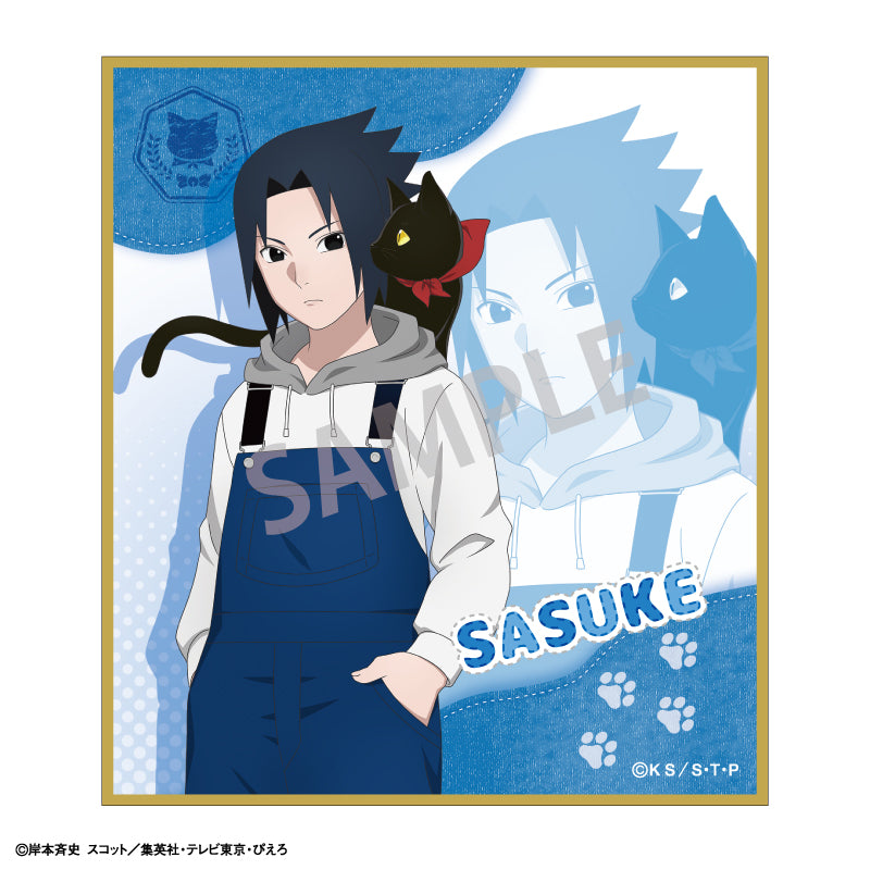 【予約商品】NARUTO-ナルト- 疾風伝 トレーディングミニ色紙_少年期×アニマル
