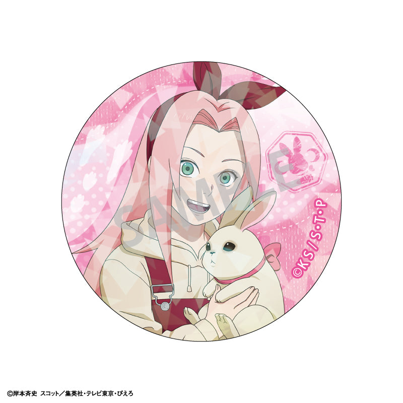 【予約商品】NARUTO-ナルト- 疾風伝 トレーディングホログラム缶バッジ_少年期×アニマル