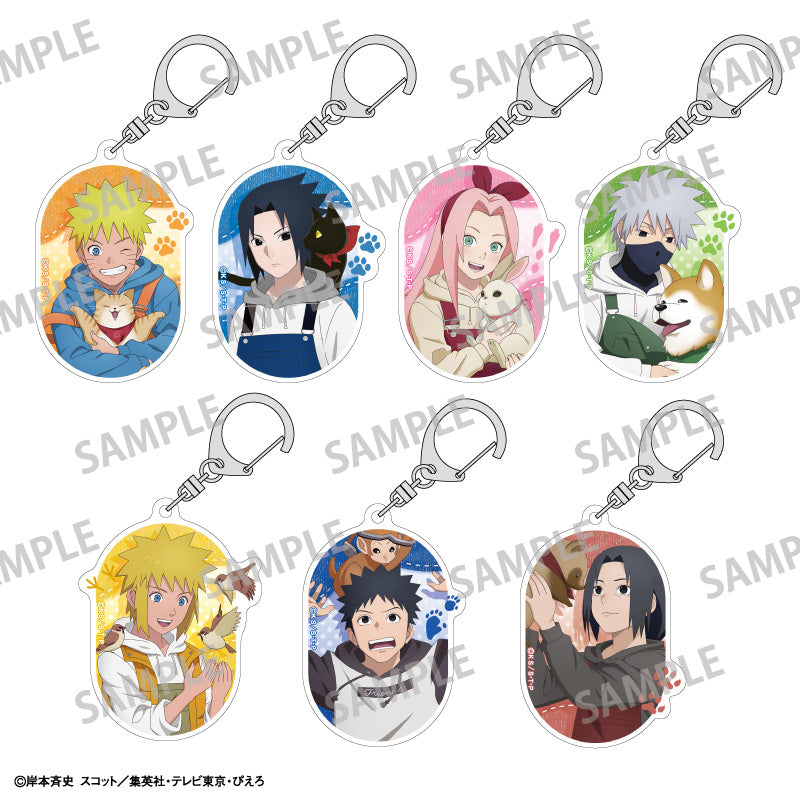 【予約商品】NARUTO-ナルト- 疾風伝 トレーディングアクリルキーホルダー_少年期×アニマル