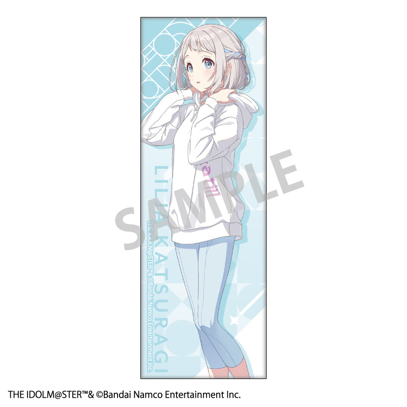 【予約商品】学園アイドルマスター ロングスクエア缶バッジ_葛城リーリヤ
