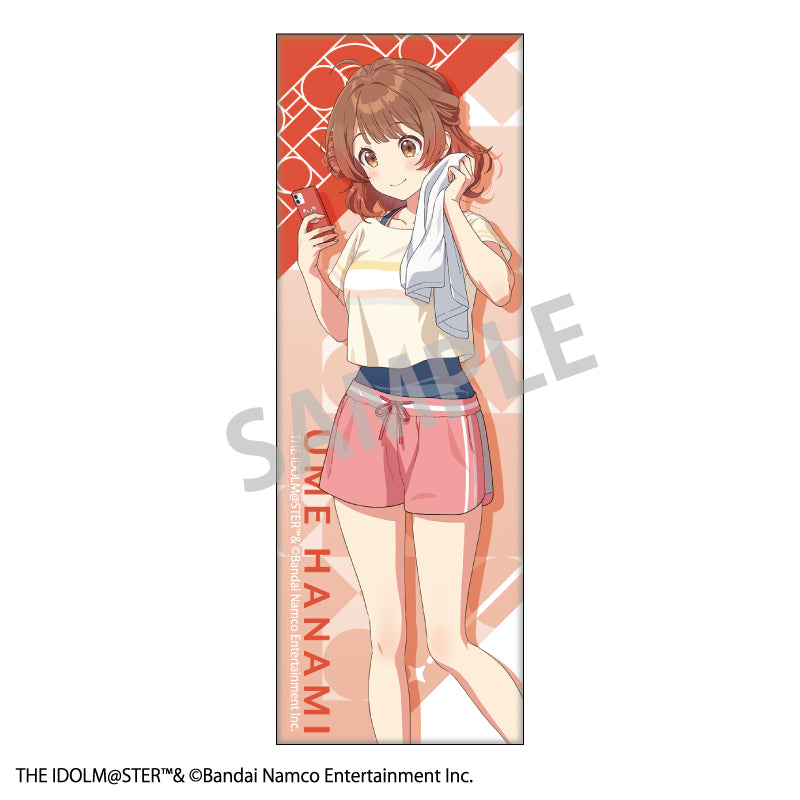 【予約商品】学園アイドルマスター ロングスクエア缶バッジ_花海佑芽