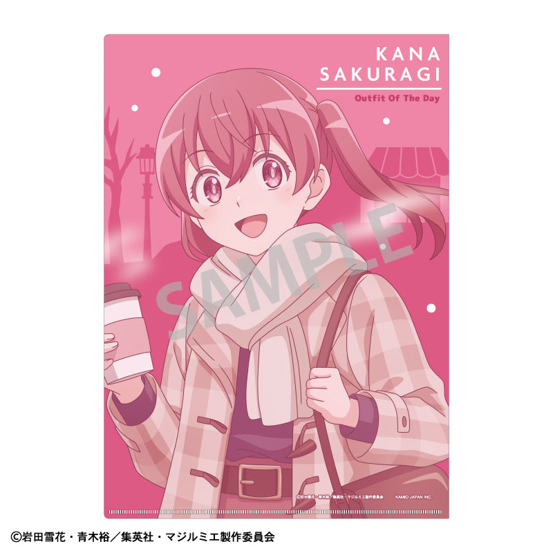 【予約商品】株式会社マジルミエ A4シングルクリアファイル_桜木 カナ/冬のおでかけ
