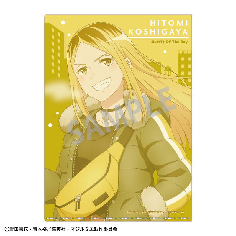 【予約商品】株式会社マジルミエ A4シングルクリアファイル_越谷 仁美/冬のおでかけ