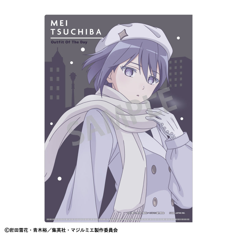 【予約商品】株式会社マジルミエ A4シングルクリアファイル_土刃 メイ/冬のおでかけ