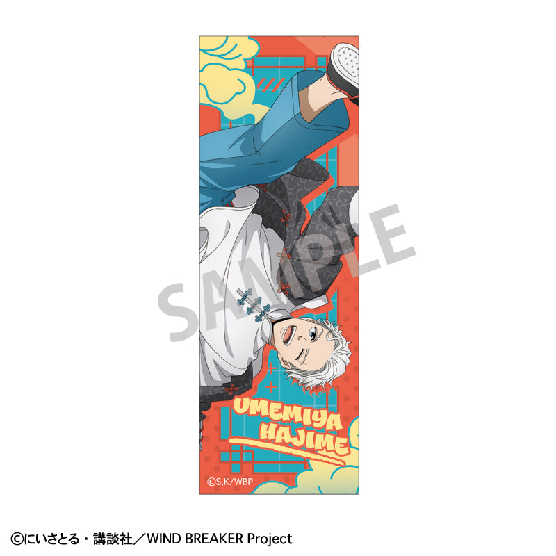 【予約商品】WIND BREAKER ロングスクエア缶バッジ_梅宮 一/チャイナアクション