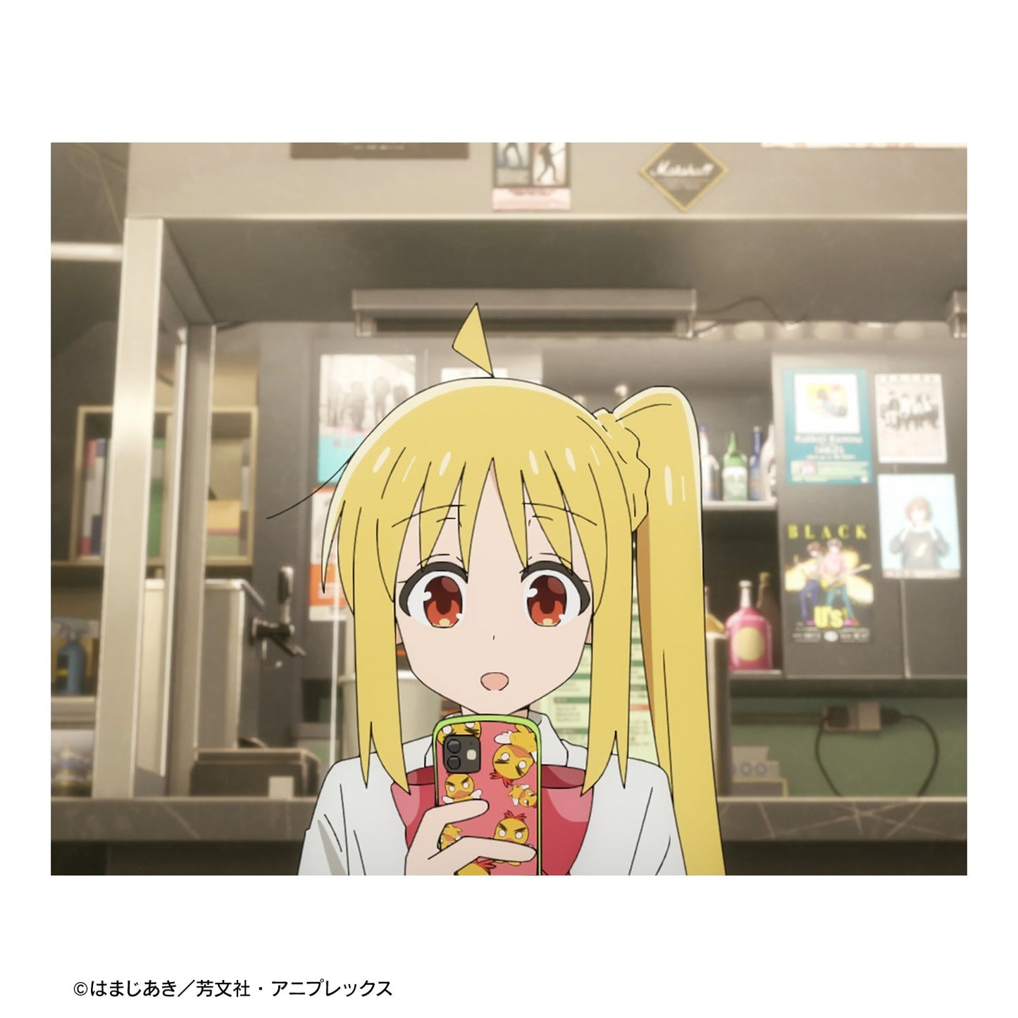 【予約商品】伊地知虹夏使用スマホケース風 耐衝撃グリップiPhoneケース