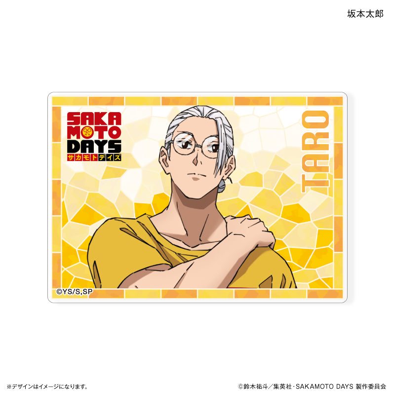 【予約商品】ステンドグラス風トレーディングアクリルカード 【全6種】(BOX) SAKAMOTO DAYS