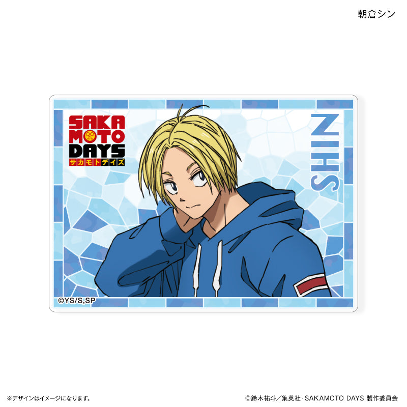 【予約商品】ステンドグラス風トレーディングアクリルカード 【全6種】(BOX) SAKAMOTO DAYS
