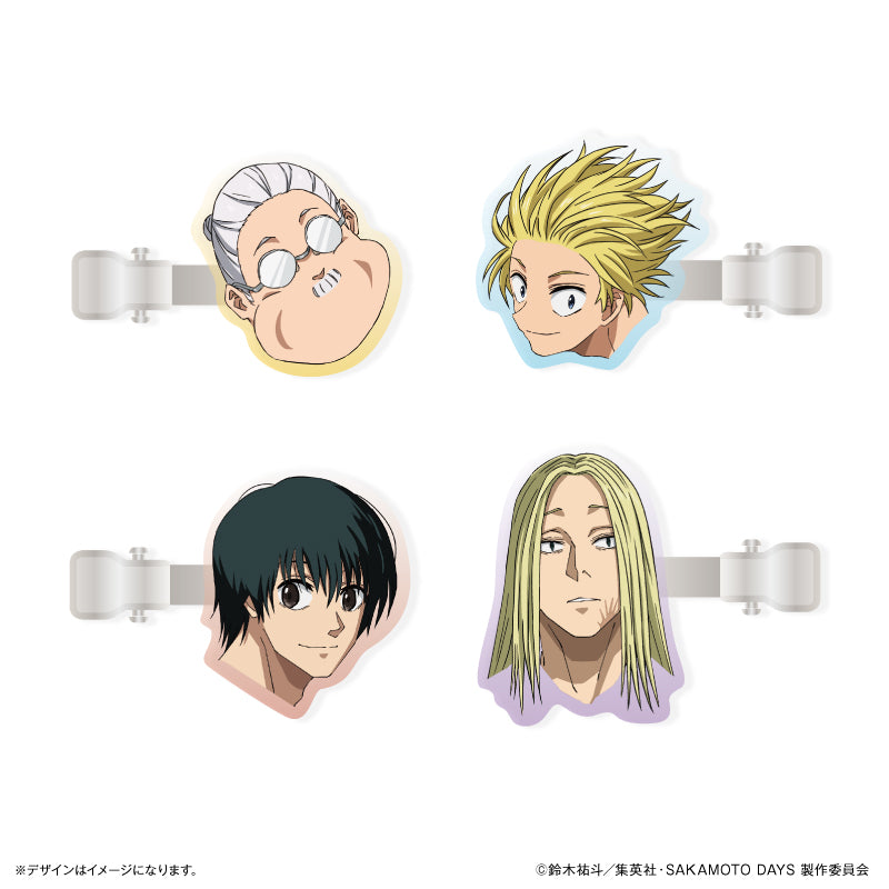 【予約商品】キャラ面アクリルヘアクリップ SAKAMOTO DAYS 南雲&神々廻