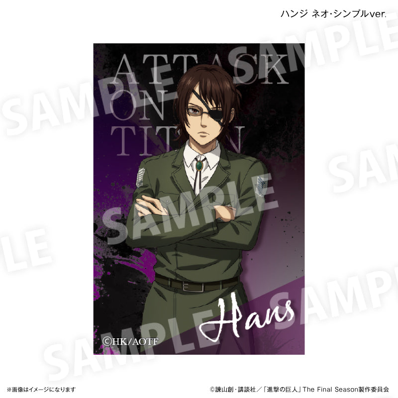 【予約商品】進撃の巨人 ミニアートスタンド ハンジ ネオ・シンプルver.