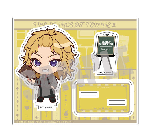 【予約商品】新テニスの王子様 アクリルスタンド エルマー・ジークフリート MINI CAFE ver.